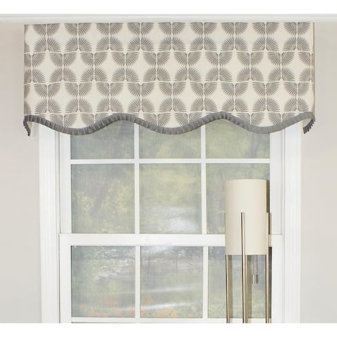 RLF Home Caterpillar Provance 50" Window Valance