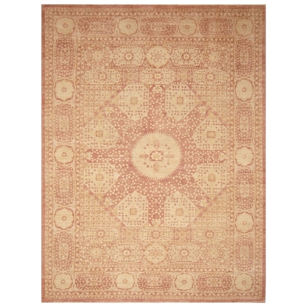 Handmade Vegetable Dye Mamluk Wool Rug (Afghanistan) - 8'8 x 11'8