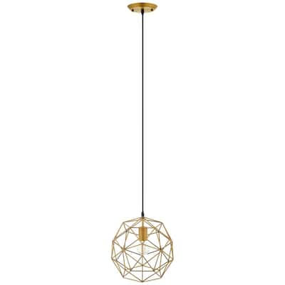 Carson Carrington Tisvildeleje Geometric Decagon-shaped Pendant Light