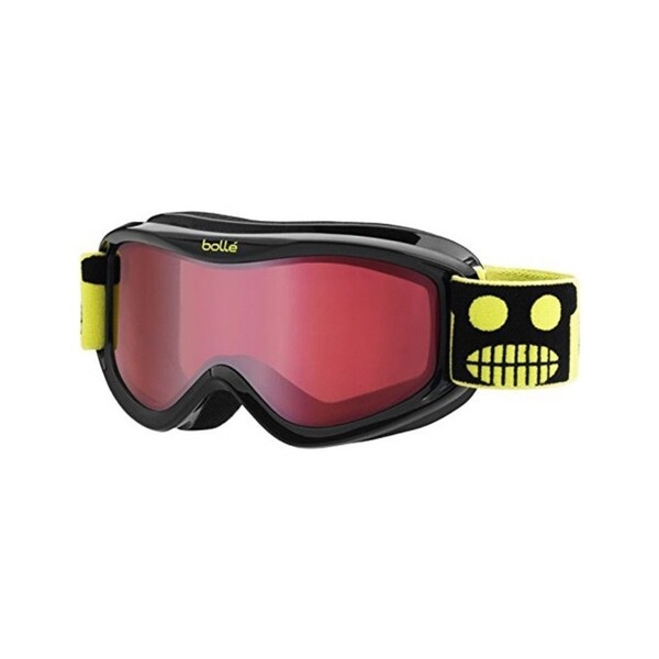 Bolle 21105 AMP Kids Ski Google (Black Robot/Citrus Dark)