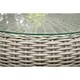Tortuga Outdoor Round Indoor/Outdoor Wicker Coffee Table - Thumbnail 4