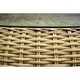 Tortuga Outdoor Round Indoor/Outdoor Wicker Coffee Table - Thumbnail 2