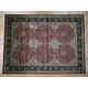 preview thumbnail 1 of 10, Hand Knotted Red Fine Oriental with New Zealand Wool Oriental Rug (10'1" x 13'8") - 10'1" x 13'8"