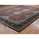 preview thumbnail 4 of 10, Hand Knotted Red Fine Oriental with New Zealand Wool Oriental Rug (10'1" x 13'8") - 10'1" x 13'8"