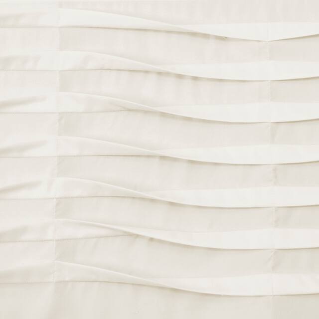 Porch & Den Kinnaman Wave Texture Window Curtain Valance - 18"l x 52"w - 18"l x 52"w