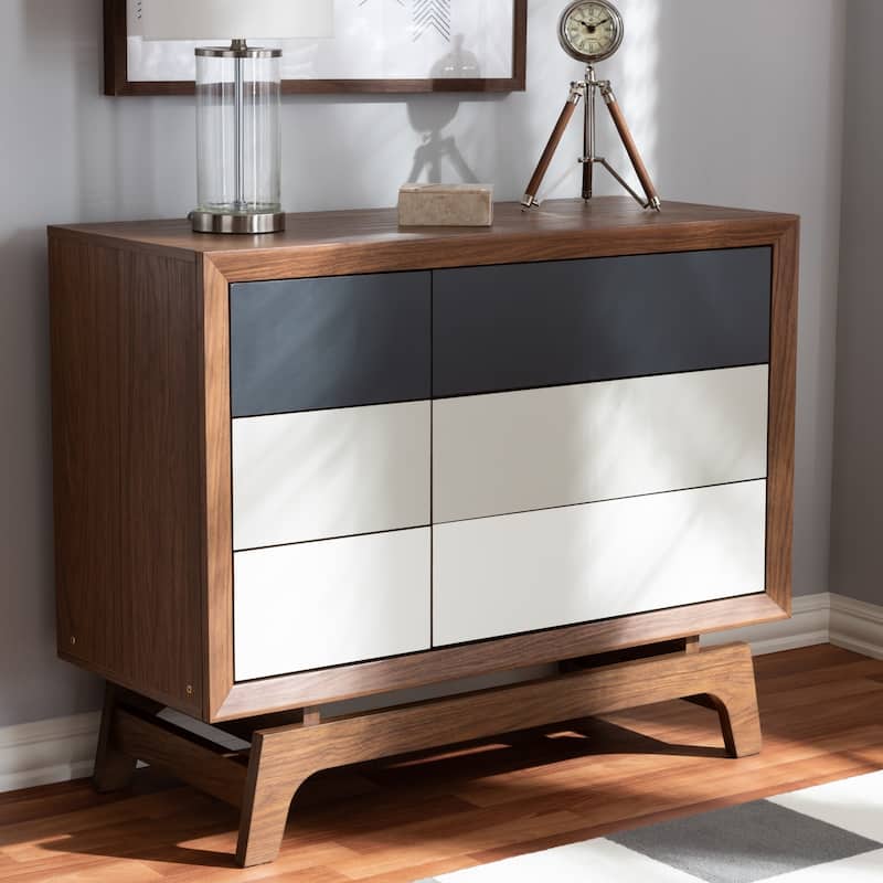 Mid-Century 6-Drawer Chest