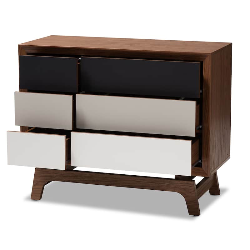 Mid-Century 6-Drawer Chest