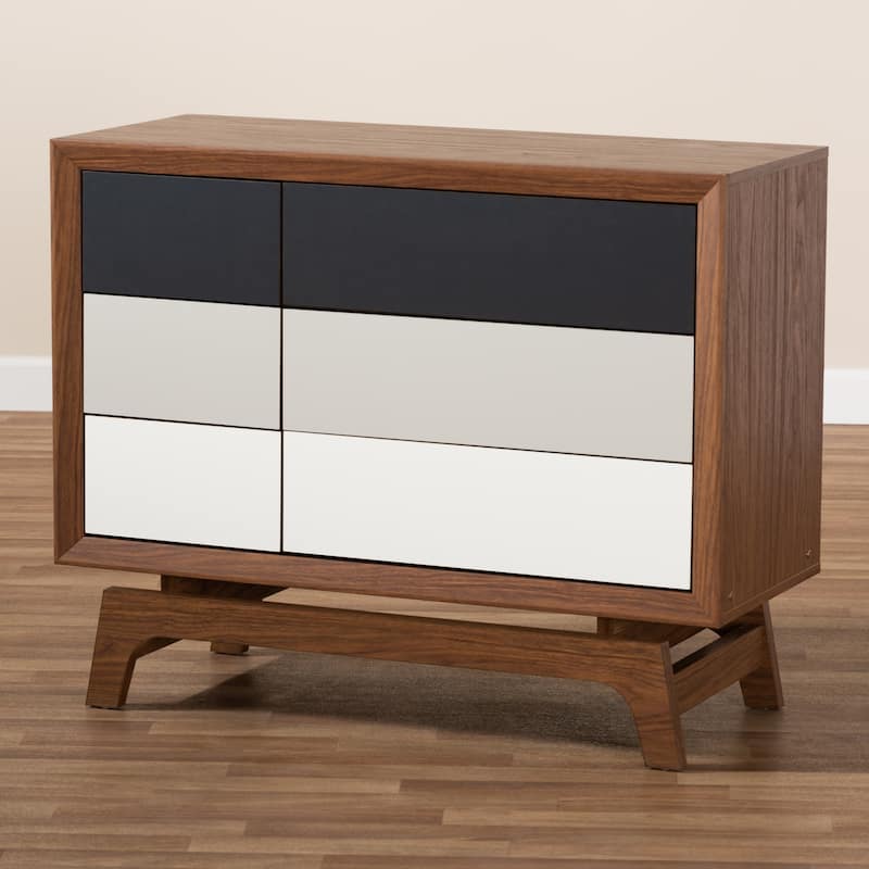 Mid-Century 6-Drawer Chest