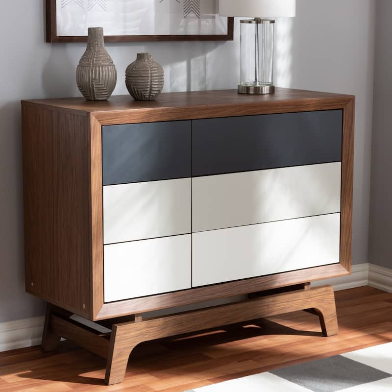 Mid-Century 6-Drawer Chest