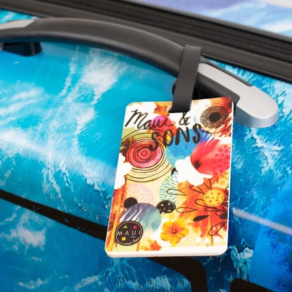 Maui and Sons Surfer Collection Luggage Tags - Set of 2