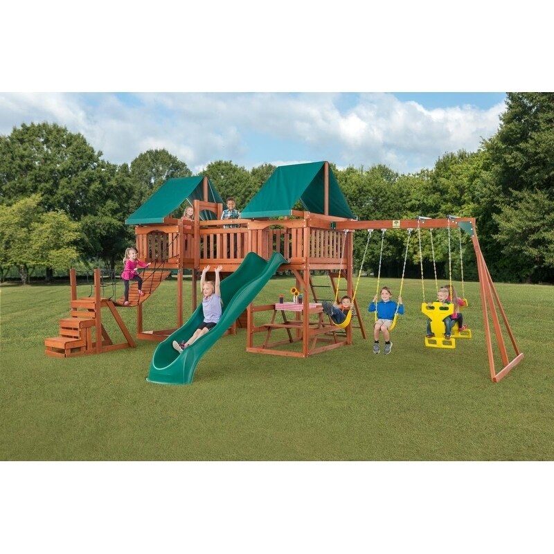 outdoor swing set sale