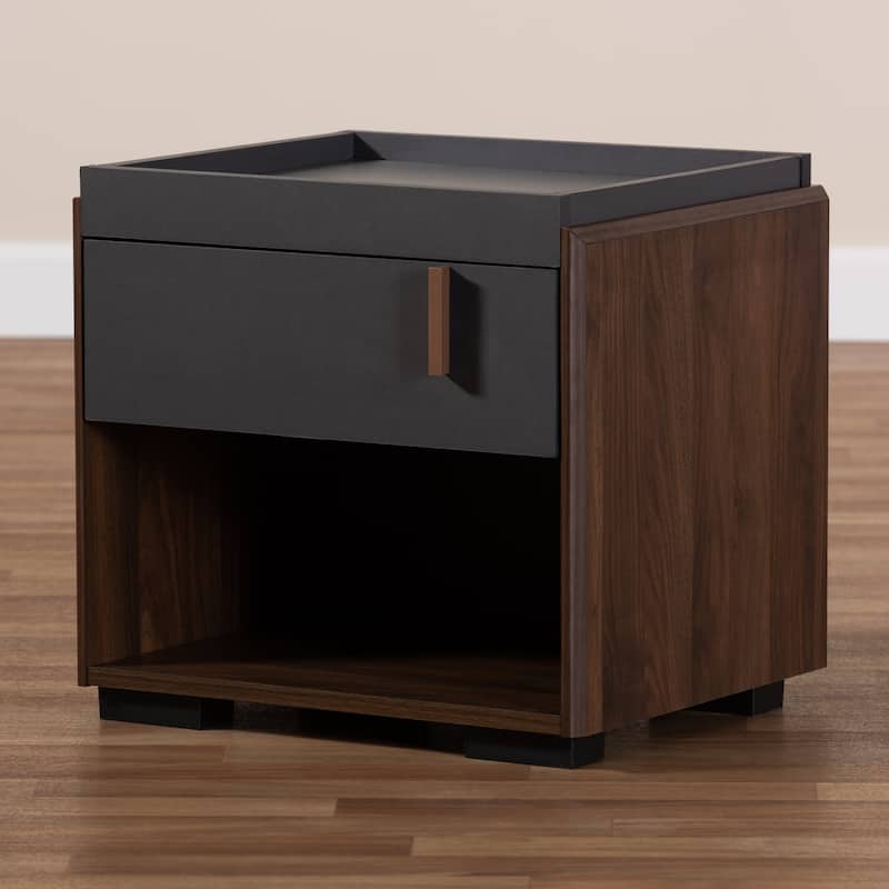 Contemporary 1-Drawer Nightstand