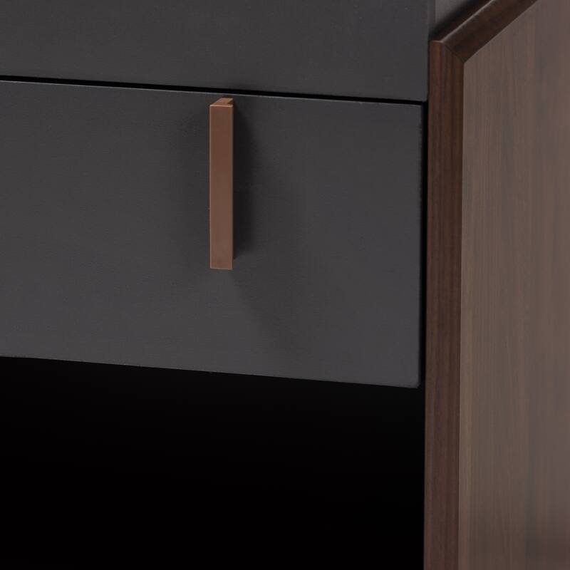 Contemporary 1-Drawer Nightstand