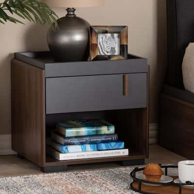 Contemporary 1-Drawer Nightstand