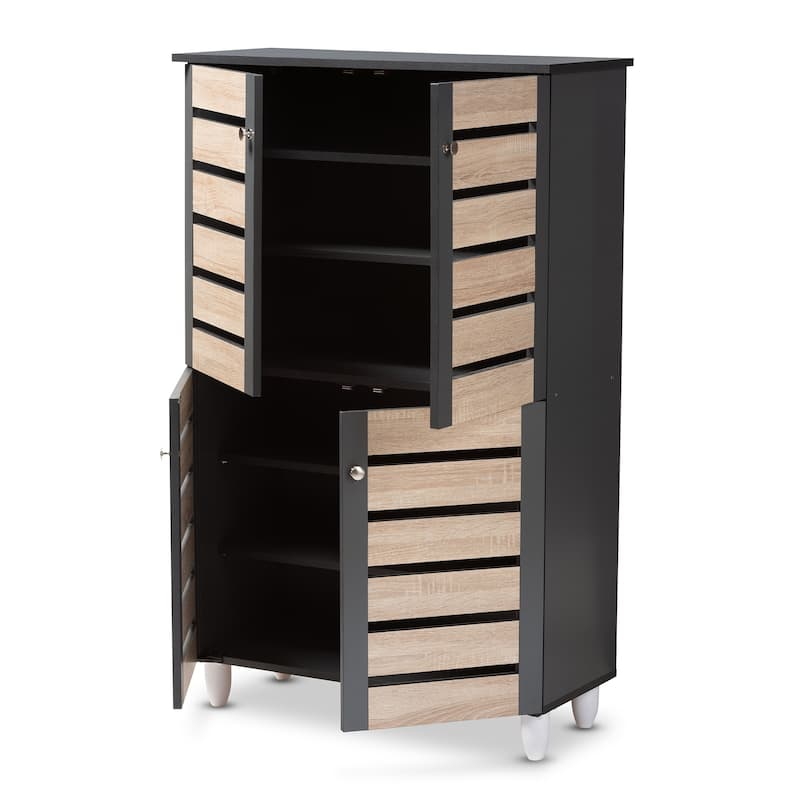 Contemporary Shoe Storage Cabinet