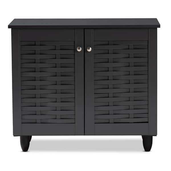 Shop Contemporary Shoe Storage Cabinet On Sale Free Shipping