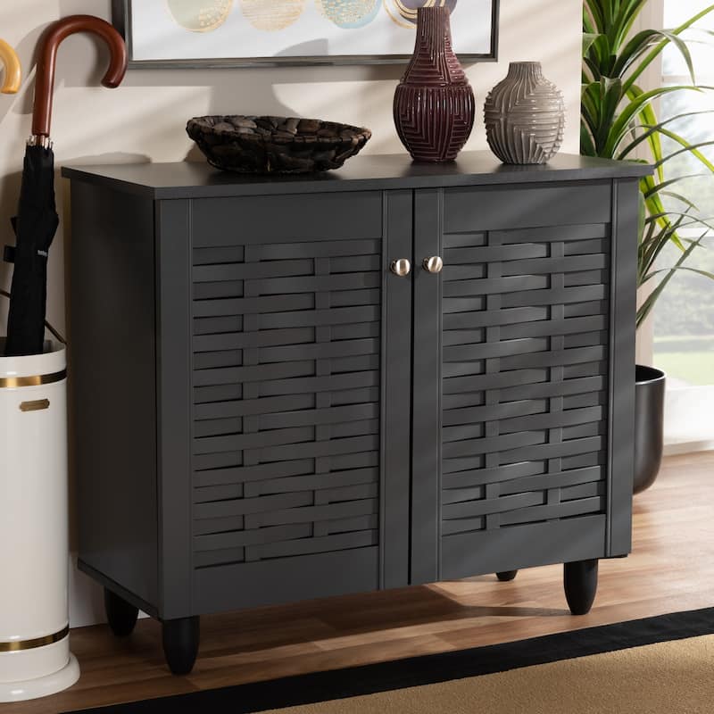 Contemporary Shoe Storage Cabinet