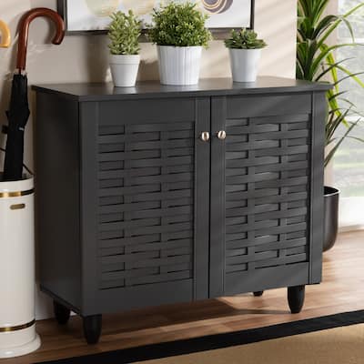 Contemporary Shoe Storage Cabinet