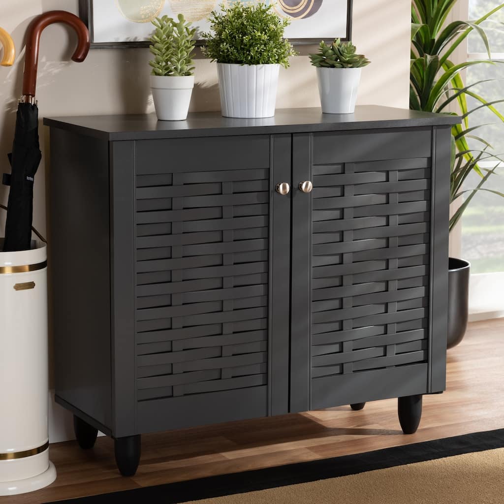 Contemporary Shoe Storage Cabinet