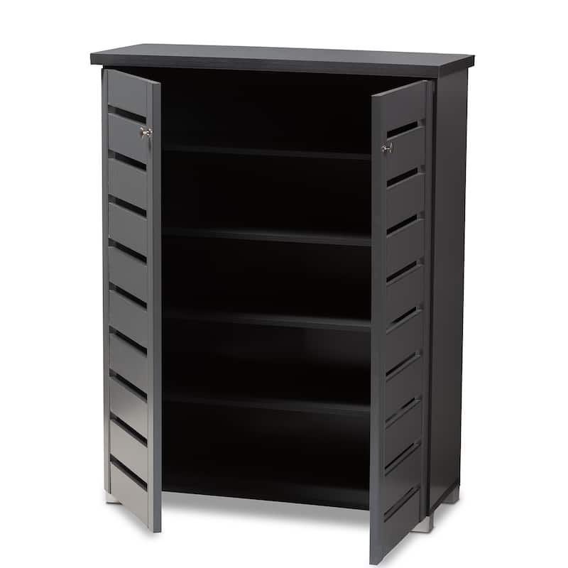 Contemporary Shoe Storage Cabinet