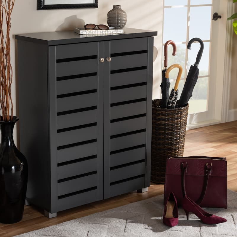 Contemporary Shoe Storage Cabinet