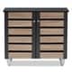 preview thumbnail 4 of 7, Contemporary Shoe Storage Cabinet