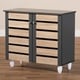 preview thumbnail 9 of 7, Contemporary Shoe Storage Cabinet