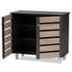 preview thumbnail 3 of 7, Contemporary Shoe Storage Cabinet