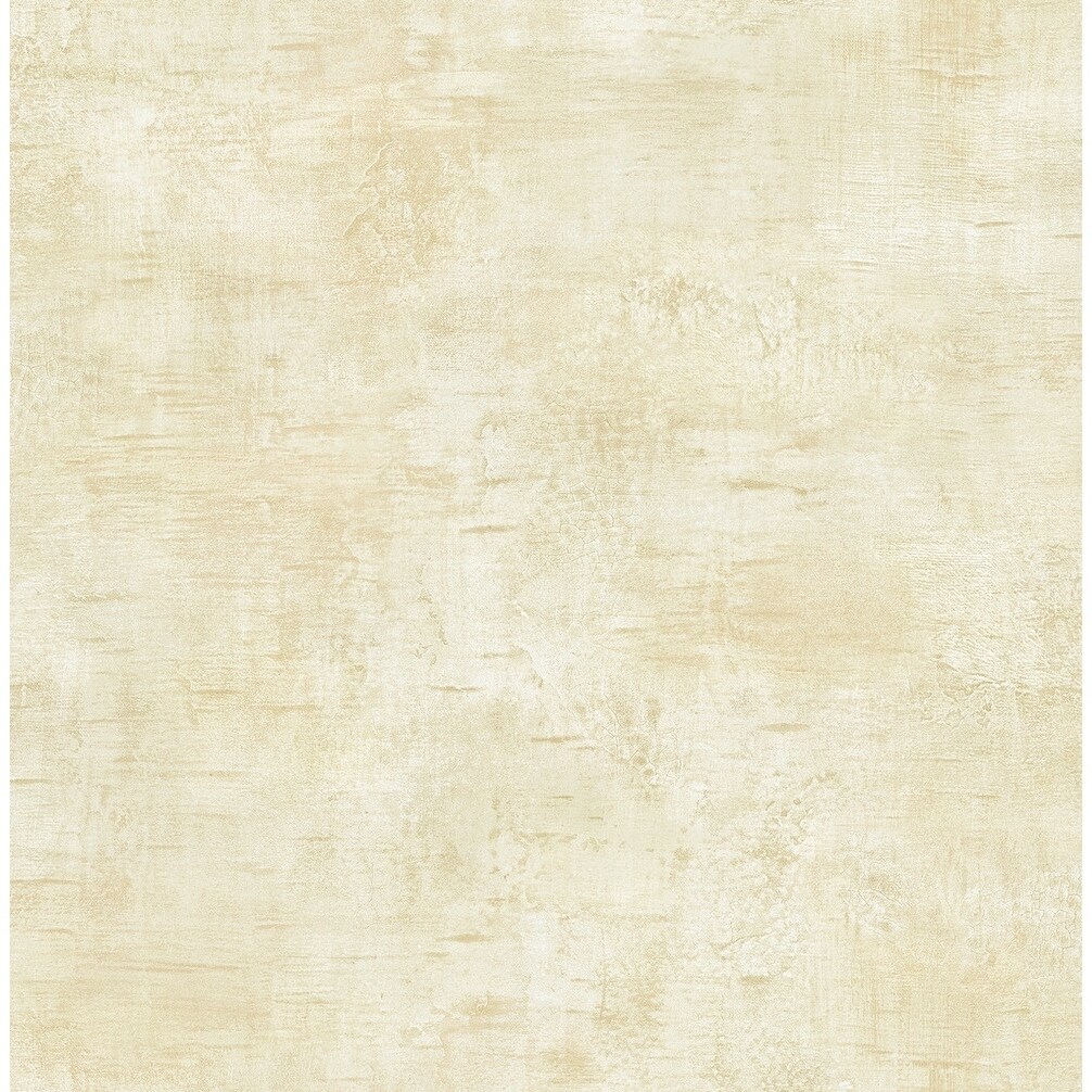 Newbury Texture Faux Wallpaper, In Off-White & Gold - On Sale - Overstock -  26396490