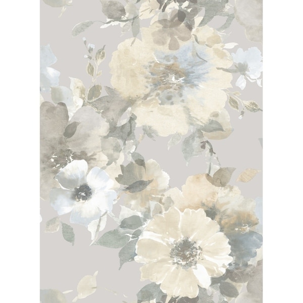 Metallic Floral Wallpaper Accent Panel  SOLD  Bolling  Company