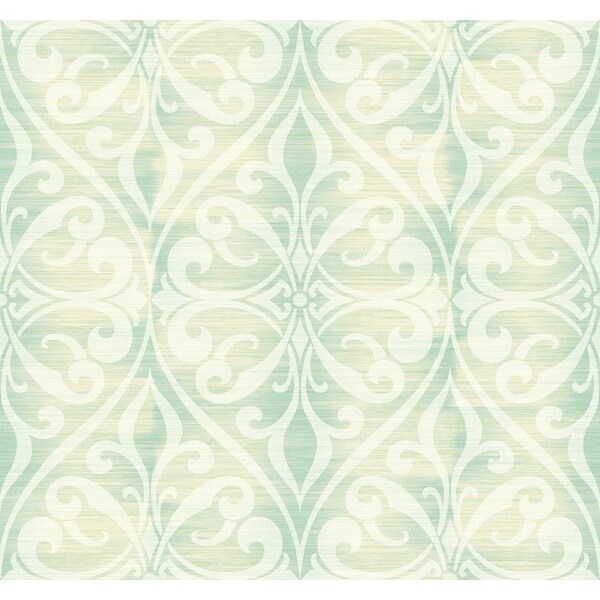 Chinoiserie Seafoam Floral Wallpaper |Wallpaper And Borders |The Mural Store