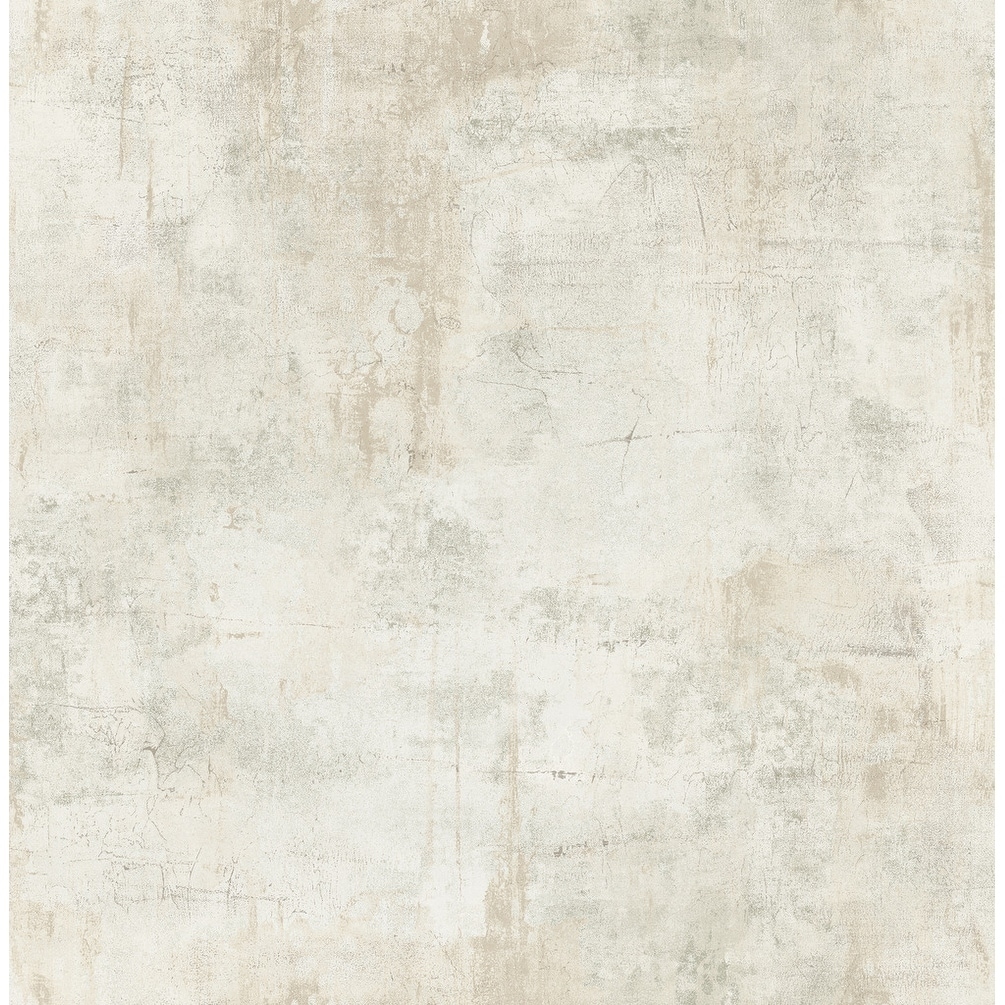 Shop Cyprus Faux Wallpaper In Light Gray Off White Overstock