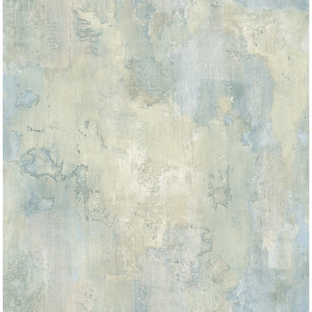 Shop Telluride Texture Faux Wallpaper In Sky Blue Off White On Sale Overstock