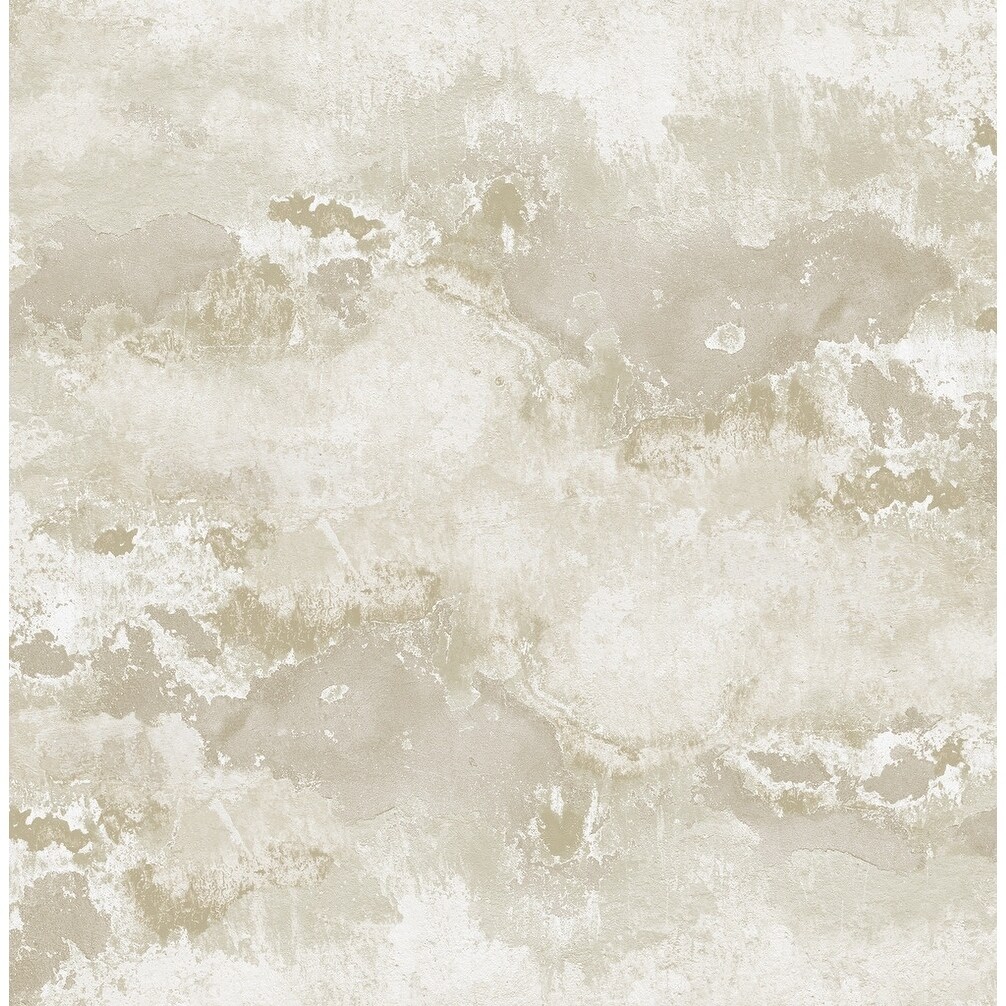 Shop Sicily Faux Marble Wallpaper In Taupe Off White On Sale Overstock