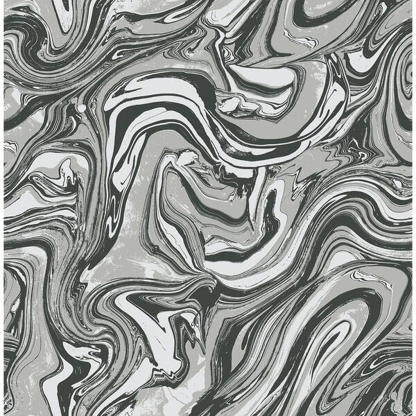 Mindy Marble Wallpaper In Black Gray White On Sale Overstock Mindy Marble Wallpaper In Black Gray White On Sale Overstock