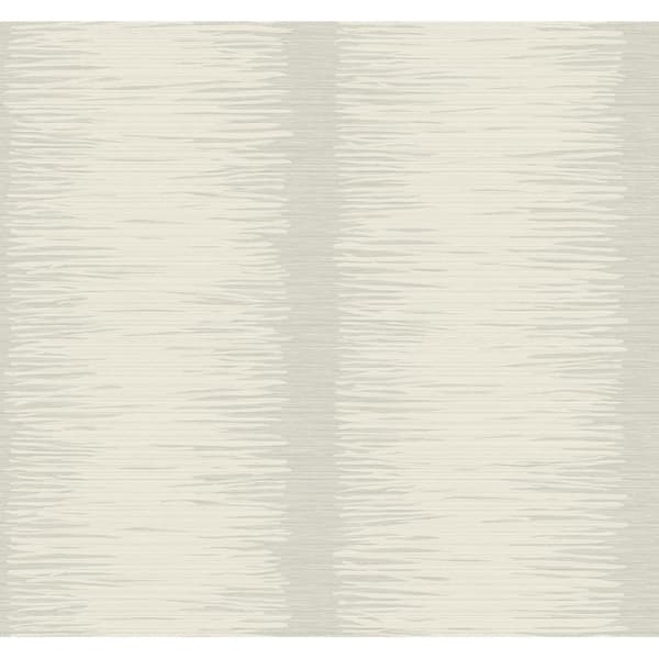 Bellvale Stripe/Texture Wallpaper, In Metallic Silver & White ...