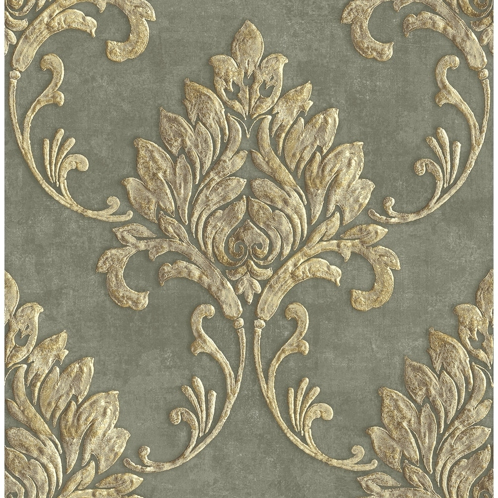 Nice Houzz Damask Wallpapers Gold Black Victorian  Ubuy India