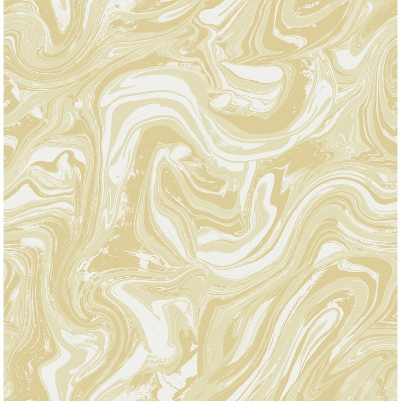 Mindy Marble Wallpaper, In Light Mint & White - Light Mint & White