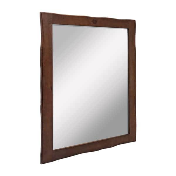 Yosemite Home Decor Sonora Large Mirror Antique Brown 1 37 X 40 W X 50 Overstock 26397141