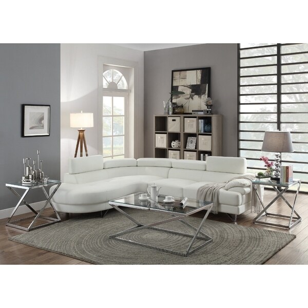 Ketan Sectional-White