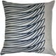 preview thumbnail 2 of 9, Kukamuka Meri Red 19x19 Throw Pillow with Polyfill Insert Blue