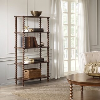Afted rack 本棚 900x350x900mm ACME Zakwani Bookshelf in Rustic Oak and Black - Walmart.com