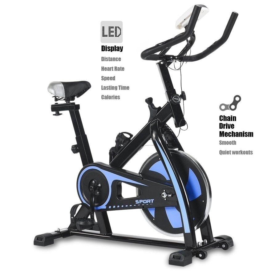 Stationary Exercise Bicycle Cycling Cardio Health Indoor Home