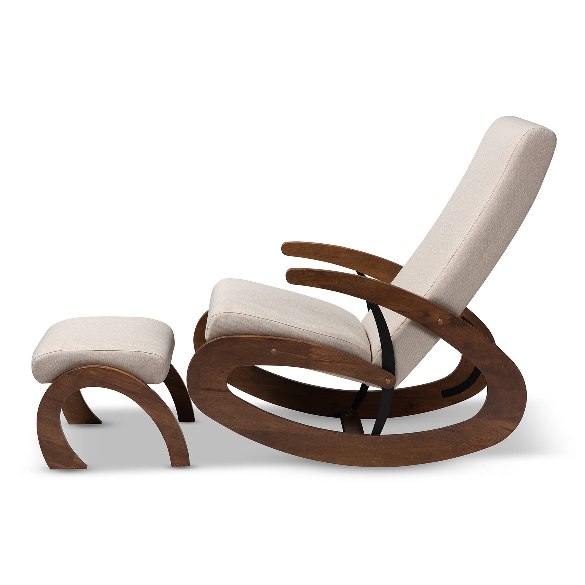 rocking chair and ottoman set