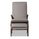 Contemporary 2-Piece Rocking Chair and Ottoman Set - On Sale - Bed Bath ...