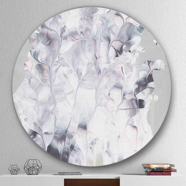 Designart Light And Shadow Ii Geometric Metal Circle Wall Art Overstock