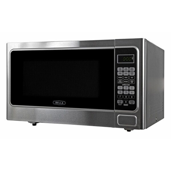 digital microwave stainless steel