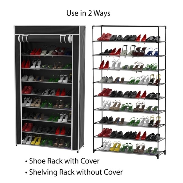 upright shoe rack