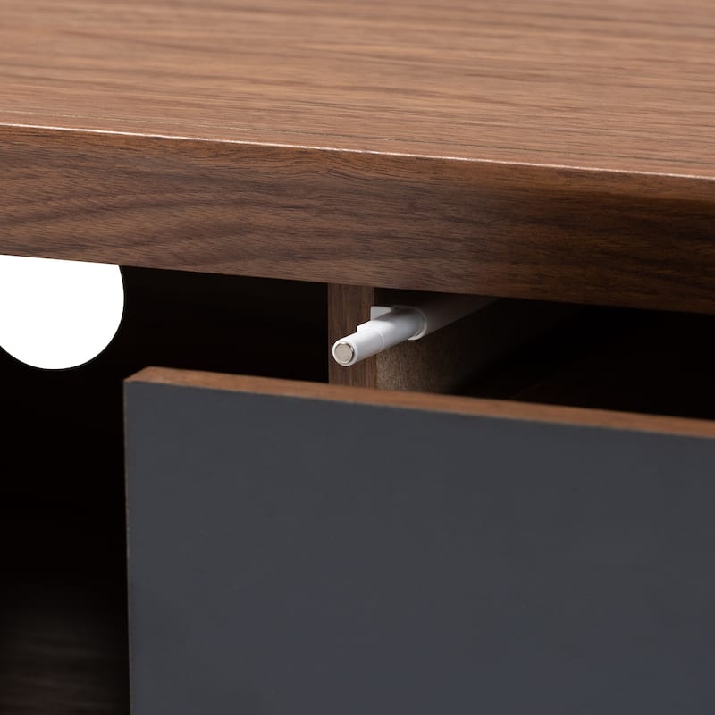 Mid-Century 3-Drawer TV Stand