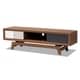 preview thumbnail 2 of 7, Mid-Century 3-Drawer TV Stand